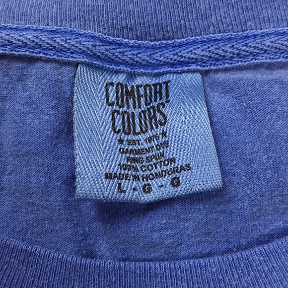 Alpha Chi Omega Comfort Colors Tshirt Sz Lrg - Picture 3 of 4